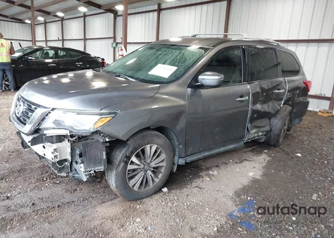 2017 Nissan Pathfinder S из США, поврежденный, VIN 5N1DR2MN5HC909611